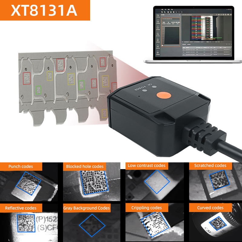 Multiple Scanning IVD Barcode Scanner Test Tube Scanning and lmaging invitro diagnostics Barcode Scanner (XTIOT XT8131A)