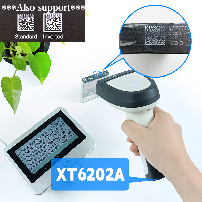 XT6202A Tobacco Data Matrix Scan Wireless 2D Scanner