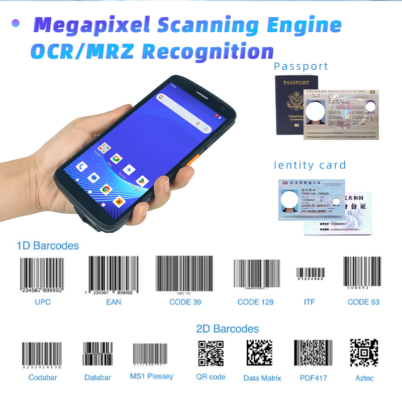 XT8002C Industrial PDA Data Collector with RFID